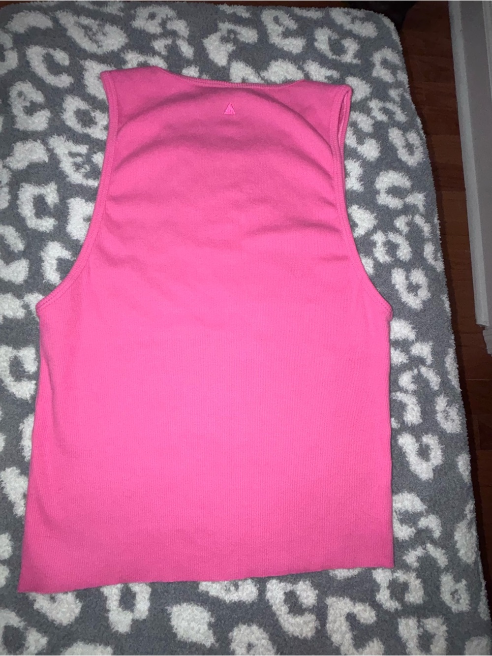 Vitality Pink Ribbed Tank XL - Picture 2 of 3